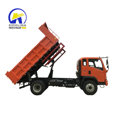 Sinotruck HOWO 4X2 4X4 6 Räder Mini-Dumping-Dump-Tipper-Truck Euro 2 Emissionsstandard