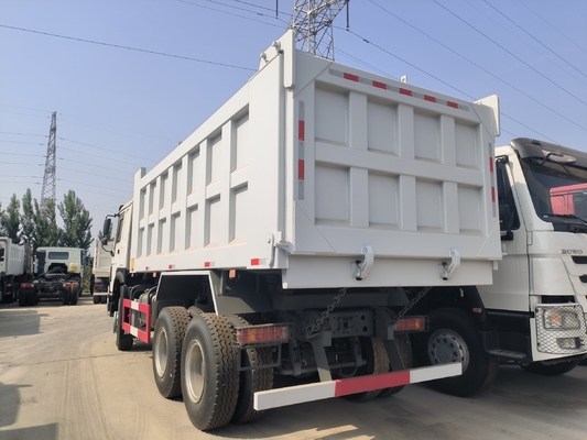 Gut verkaufter Gebrauchtwagen HOWO 6X4 10 Räder Dump Truck mit Double Alex auf dem afrikanischen Markt