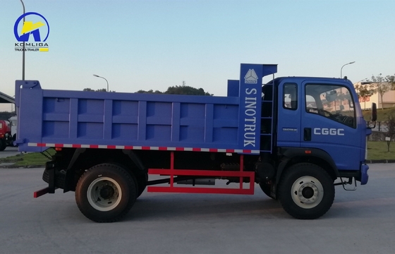 Individuelle Anfrage HOWO 4X2 4X4 116 PS Mini-Leicht-Dump Tipper Truck mit Individualisierung