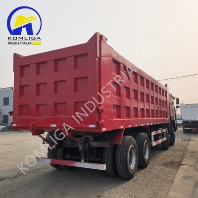 Rote 8X4 Lastwagen 371 PS 375 PS 400 PS 420 PS Sinotruk Schwerlast-Tippen-Tipper-Dumper Secondhand Dump Truck und HOWO Truck für den afrikanischen Markt