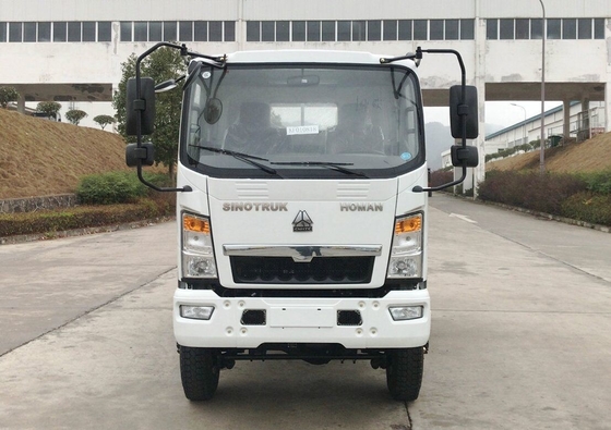 Gebrauchtes 3-10t 4X2 Lastkraftwagen Tipper Truck für den Transport 5995x2350x2620mm Anpassung