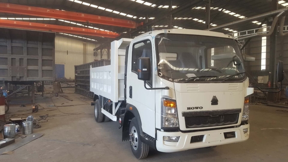 Gebrauchtes 3-10t 4X2 Lastkraftwagen Tipper Truck für den Transport 5995x2350x2620mm Anpassung