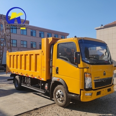4X2 Gebraucht-Dump Truck Lastwagen mit 1-10 t Ladekapazität und LHD/RHD Fahrstil