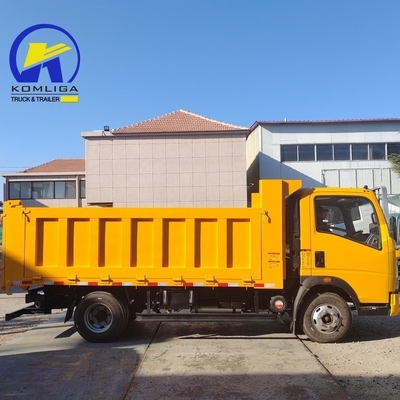 4X2 Gebraucht-Dump Truck Lastwagen mit 1-10 t Ladekapazität und LHD/RHD Fahrstil