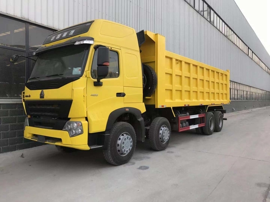 Produkte 8X4 12-Rad-Schwerlastwagen Sinotruk Gebraucht-Dump Truck mit 375 PS