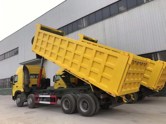 Produkte 8X4 12-Rad-Schwerlastwagen Sinotruk Gebraucht-Dump Truck mit 375 PS
