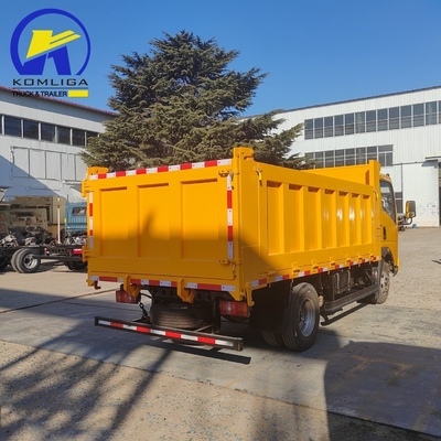 120L Kraftstoffbehälter Diesel 4x2 5t Sinotruk HOWO Lastwagen Benne