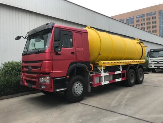 Sinotruck HOWO 6X4 4X2 8m3 10m3 12m3 15m3 Vakuumverwendeter Abwassersauger mit Klimaanlage