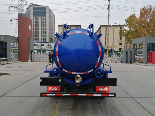 Dongfeng 4X2 10m3 12000 Liter Hochdruck-Vakuumsaugfahrzeug mit EWG-Zertifizierung