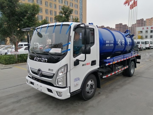 Dongfeng 4X2 10m3 12000 Liter Hochdruck-Vakuumsaugfahrzeug mit EWG-Zertifizierung