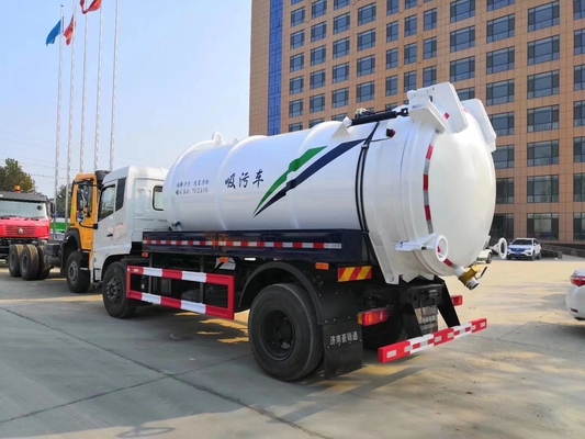 Dongfeng Sinotruck HOWO 4m3 6m3 10m3 Abwassersaugfahrzeug mit Motormodell Wd615