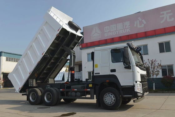Radiale Reifenentwurf verwendet Sinotruk HOWO 6X4 Kipper Truck mit HW19710 Getriebe
