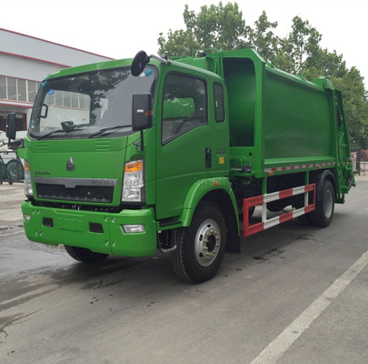Sinotruk HOWO 4X2 Klein 5 Tonnen 3 Tonnen Verdichter Müllwagen mit 9726 ml Hubraum