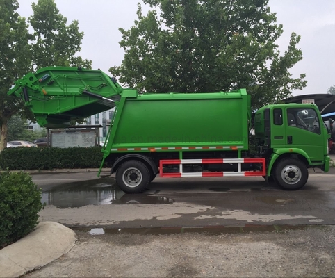 Sinotruk HOWO 4X2 Klein 5 Tonnen 3 Tonnen Verdichter Müllwagen mit 9726 ml Hubraum