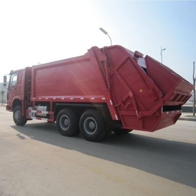 4. Sinotruk HOWO 6X4 336HP 20tons Kompaktor Müllwagen mit Max. Fahrgeschwindigkeit Km/h 90