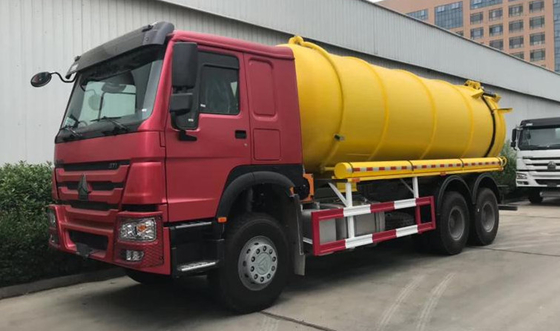 EG-zertifizierte 10 Räder 6X4 Sinotruk HOWO Gebrauchtseptikpumpen mit 12r22,5 Reifen