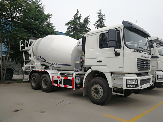 Shacman 6*4 8m3 10m3 Zementbetonmischer für schwere Bauprojekte