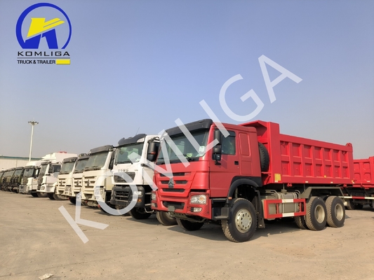 Handgetriebe Typ Sinotruk verwendet HOWO 10 Räder Kipper 6X4 Bergbaudump Truck