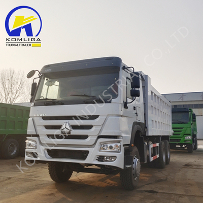 Ein Schlafer mit Klimaanlage Sinotruk HOWO 10 Räder 371 PS Lkw-Dump 21-30t Ladekapazität