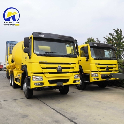 HF9 Vorderachse und HW76 Kabine 6X4 Dongfeng 10m3 Betonmischer für den Bau