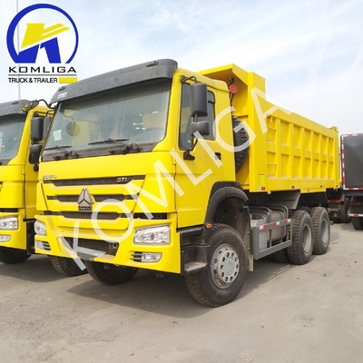 LHD/RHD Fahrrad Sinotruk HOWO 6X4 10 Räder 371HP Mini Tipper Gebraucht-Dump Truck