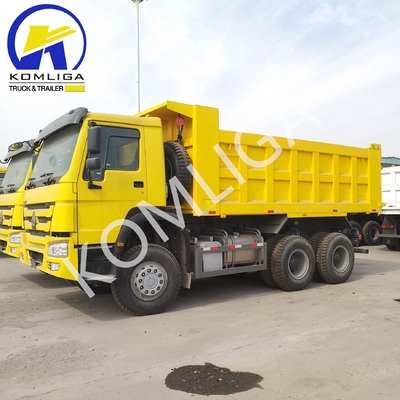 LHD/RHD Fahrrad Sinotruk HOWO 6X4 10 Räder 371HP Mini Tipper Gebraucht-Dump Truck