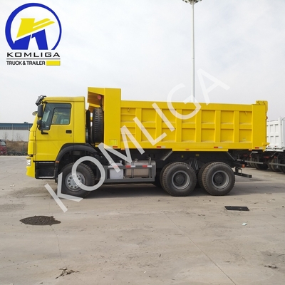 LHD/RHD Fahrrad Sinotruk HOWO 6X4 10 Räder 371HP Mini Tipper Gebraucht-Dump Truck