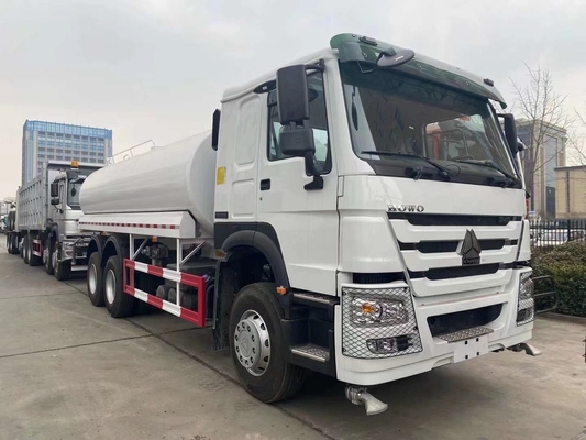 371HP 6X4 20000L 25000L Wassertankwagen mit Zf8118 Lenkung und Pto Getriebe