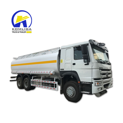 336 PS Sinotruck HOWO 6X4 20000L 25m3 Tankwagen mit langlebigem Bau