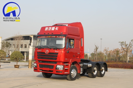 Gelber Shacman F3000 6X4 10 Räder Semi-Anhänger Kopf Prime Mover Gebraucht Traktor