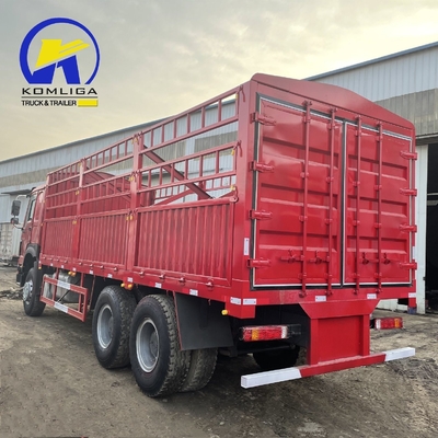 St16/Hc16/Hc16 Hinterachsen Zweithand Sinotruk HOWO 6X4 Lastwagen für Zaunpfahlfracht