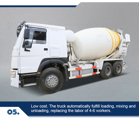 Sinotruk Betonmischer mit 6×4 Antriebsrad und technischer Ersatzteilunterstützung