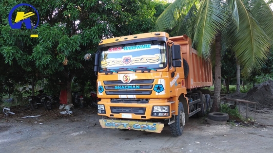371 PS in gutem Zustand Shacman 6X4 Mining Tipper Gebraucht-Dump Truck mit GCC-Zertifizierung