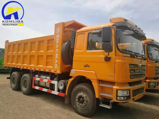 Shacman 6×4 10 Wheeler 371HP Mini Tipper Dumper Gebraucht-Dump Truck mit einer Schlafkabine