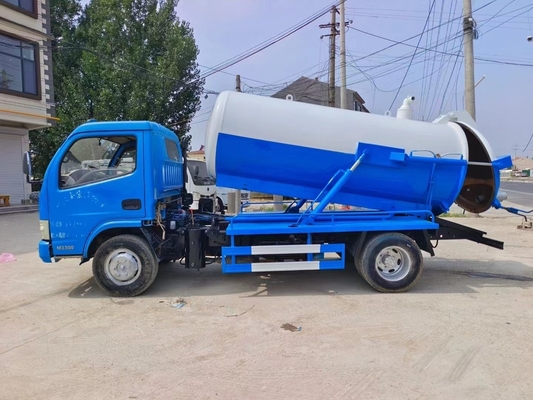 25000-Liter-Vakuum-Exkrement-Saugfahrzeug mit fortgeschrittener Saugtechnologie