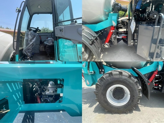 Mixer Truck Selbstladen Betonmischer mit Handgetriebe