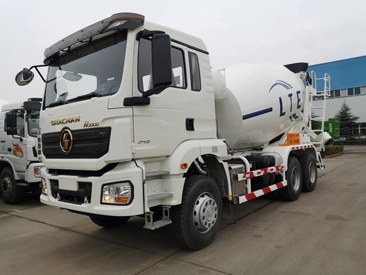 8-10cbm HOWO Shacman Zementmischer Truck Handgetriebe für Afrika