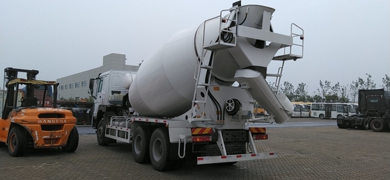 8-10cbm HOWO Shacman Zementmischer Truck Handgetriebe für Afrika