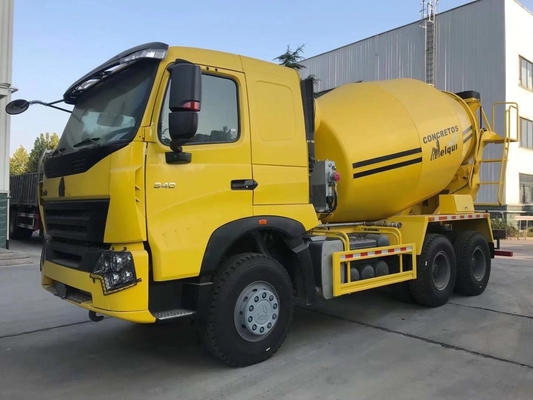 8-10cbm HOWO Shacman Zementmischer Truck Handgetriebe für Afrika