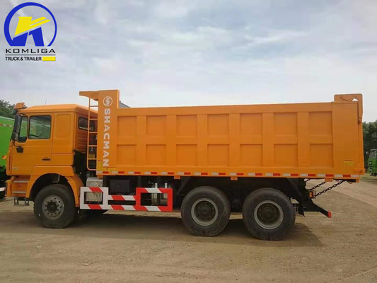 Radial Reifen Design Shacman 6X4 10 Wheeler 371HP Mining Tipper Dumper Truck mit Reifen