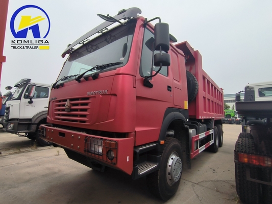 351-450 PS Euro 5 6X4 20-30 Tonnen Schwerlast 3 Achsen 10 Räder Sinotruk HOWO Gebraucht-Dump Truck