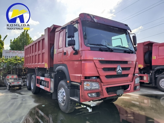 6X4 20-30 Tonnen Schwerlast 3 Achsen 10 Räder Sinotruk HOWO Gebraucht-Dump Truck mit 371 PS