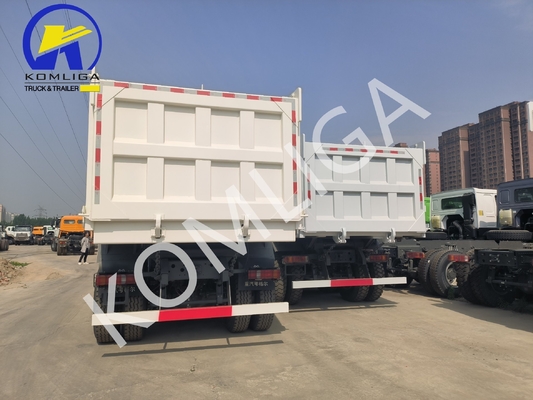 Ventrale Kipper Hydraulisches Heben 6X4 Schwerlast 3 Achsen 10 Räder Sinotruk HOWO Dump Truck