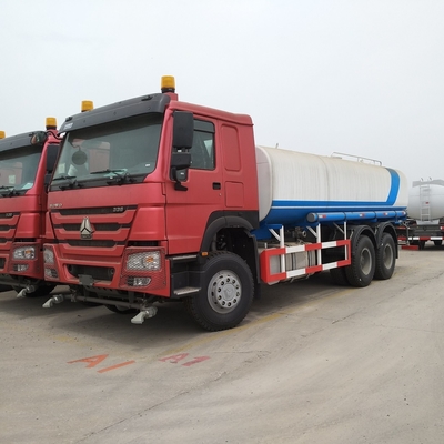 Anpassung Sinotruk HOWO 4X2/6X4/8X4 Gebrauchtwasserwagen mit 20000 Liter Tankvolumen