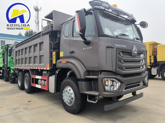 6X4 Schwerlastfahrzeug mit 3 Achsen 10 Räder Gebraucht-Dump Truck mit Hinterachse 16 Tonnen Ladekapazität