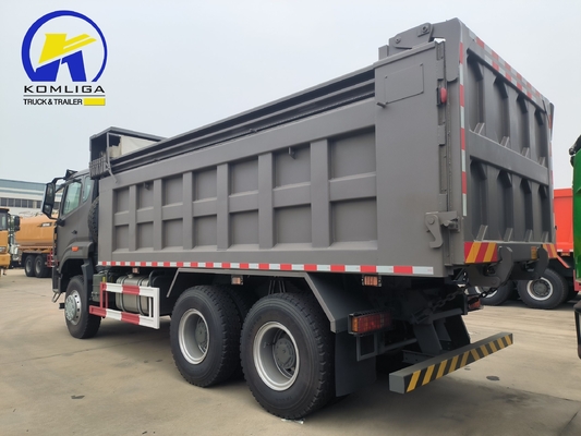 6X4 Schwerlastfahrzeug mit 3 Achsen 10 Räder Gebraucht-Dump Truck mit Hinterachse 16 Tonnen Ladekapazität