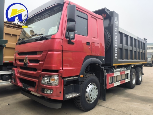 6X4 Schwerlastfahrzeug mit 3 Achsen 10 Räder Gebraucht-Dump Truck mit Hinterachse 16 Tonnen Ladekapazität