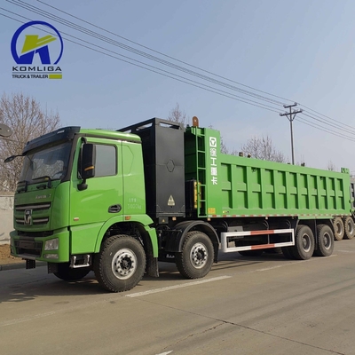 Gebrauchtes Müllwagen 371 PS 380 PS 400 PS 40 Tonnen Sinotruk HOWO Kipper Truck 8X4 12 Räder