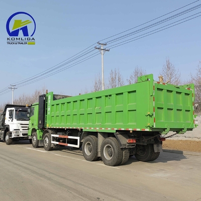 Gebrauchtes Müllwagen 371 PS 380 PS 400 PS 40 Tonnen Sinotruk HOWO Kipper Truck 8X4 12 Räder