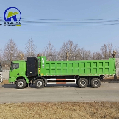 Gebrauchtes Müllwagen 371 PS 380 PS 400 PS 40 Tonnen Sinotruk HOWO Kipper Truck 8X4 12 Räder